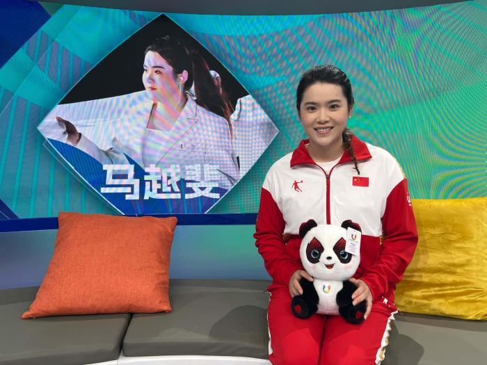 （成都大運會）體教融合培養全面人才 上海高校學子成都大運會乒乓賽場展英姿