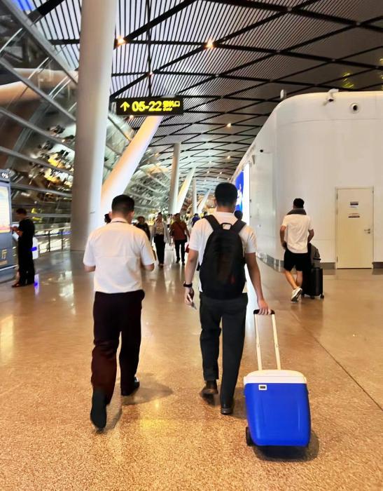 為保障人體器官運輸 廣西一航班主動延遲40分鐘起飛