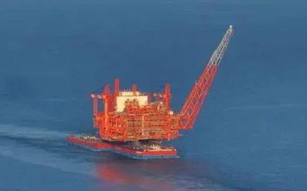 渤海首個千億方大氣田Ⅰ期海上平臺全部建造完工