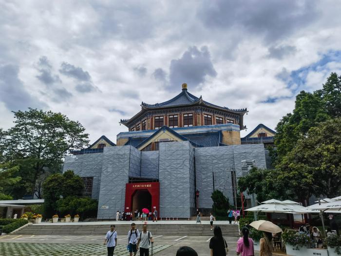 广州中山纪念堂开展25年来最大规模修缮