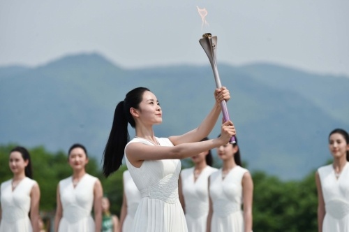 杭州亚运会线上火炬传递活动“跑”进北京、广州、杭州