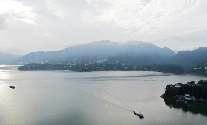 湖南資興：“湖光小鎮(zhèn)”景美如畫(huà)