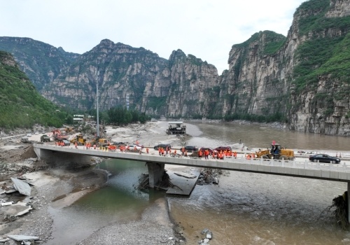 “孤島村”災后重建不孤單