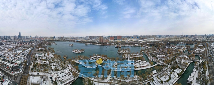 雪后初霁的济南府古韵画境诗意满满