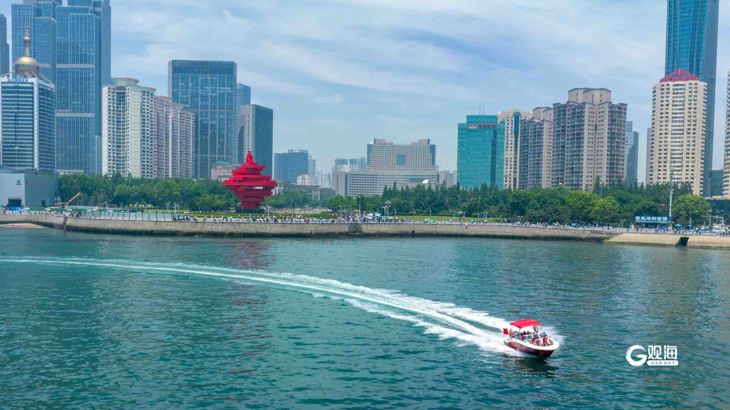 青岛体验到20多种海上旅游产品,基本覆盖从奥帆中心到八大峡沿海一线
