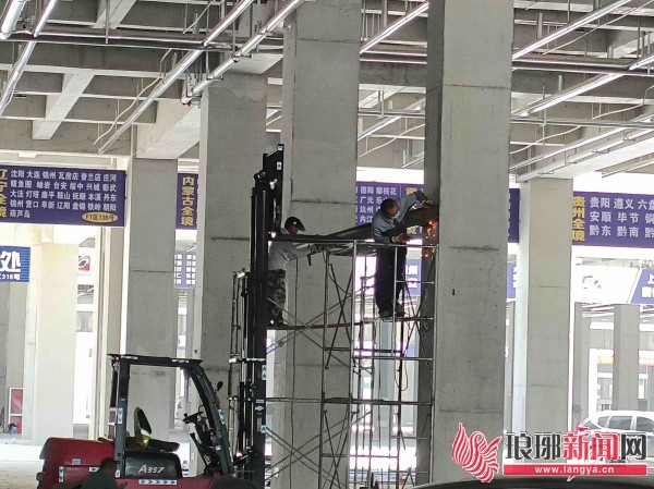向现代物流迈进丨加速收尾！临沂新物流园区准备如期“开门纳客”_临沂要闻_临沂_齐鲁网