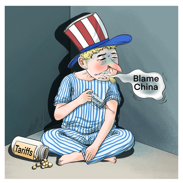 漫畫作者：譚希光（人民網版權圖片，未經授權請勿轉載。）