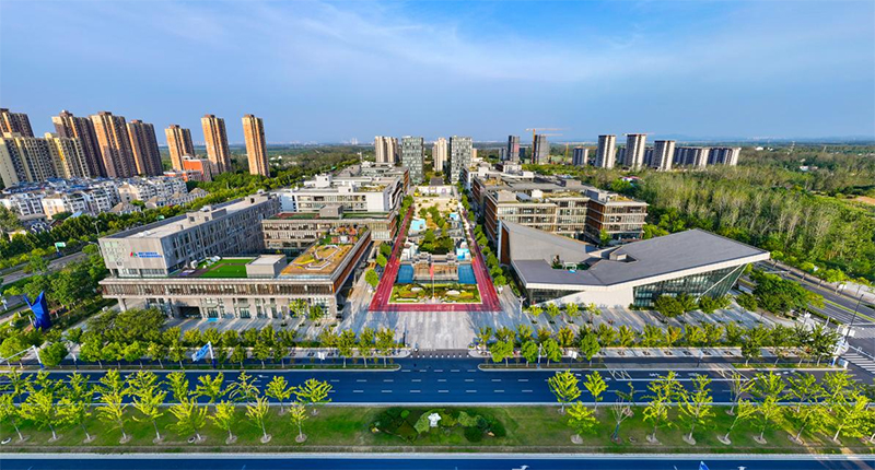紫云山（包河）文化創意產業園核心區。合肥市包河區委宣傳部供圖