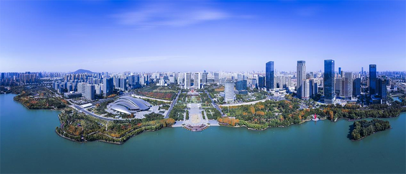 合肥市政務區。合肥市委宣傳部供圖