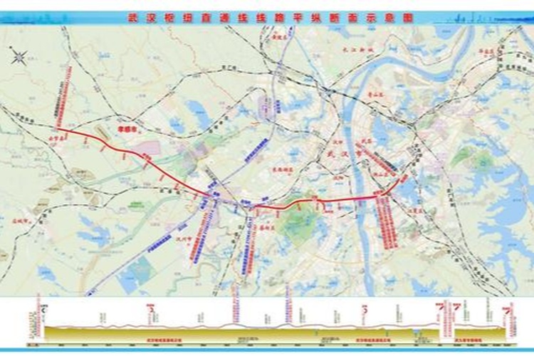 汉阳站平面示意图公布!武汉枢纽直通线迎来新进展
