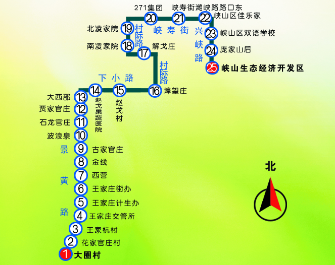 潍坊81路公交车路线图图片