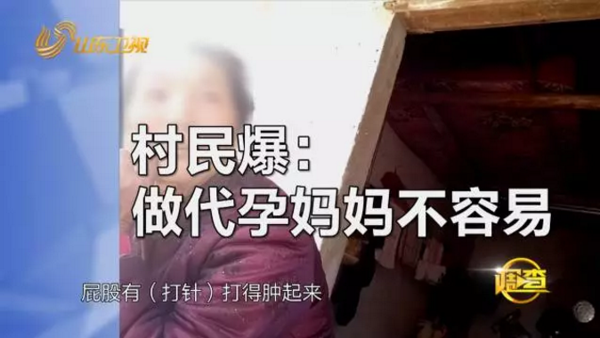 “代孕村”产业链暗访调查:40岁妇女冒险代孕 中介找一个代妈赚三四万_齐鲁原创_山东新闻_新闻_齐鲁网