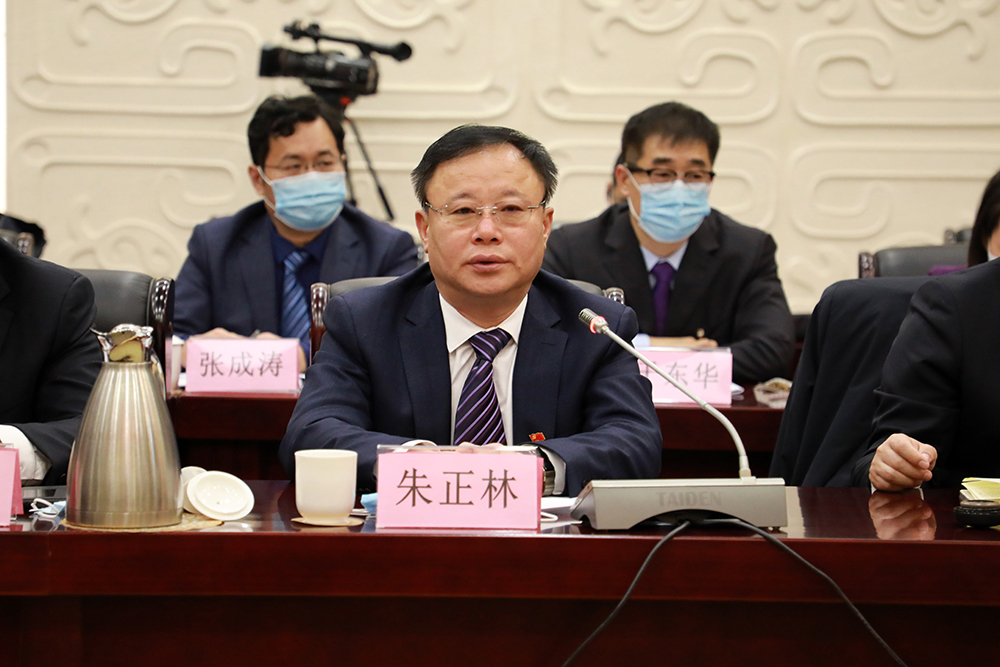 淄博市人大代表,临淄区委书记朱正林:争当淄博高质量发展"最红战旗"