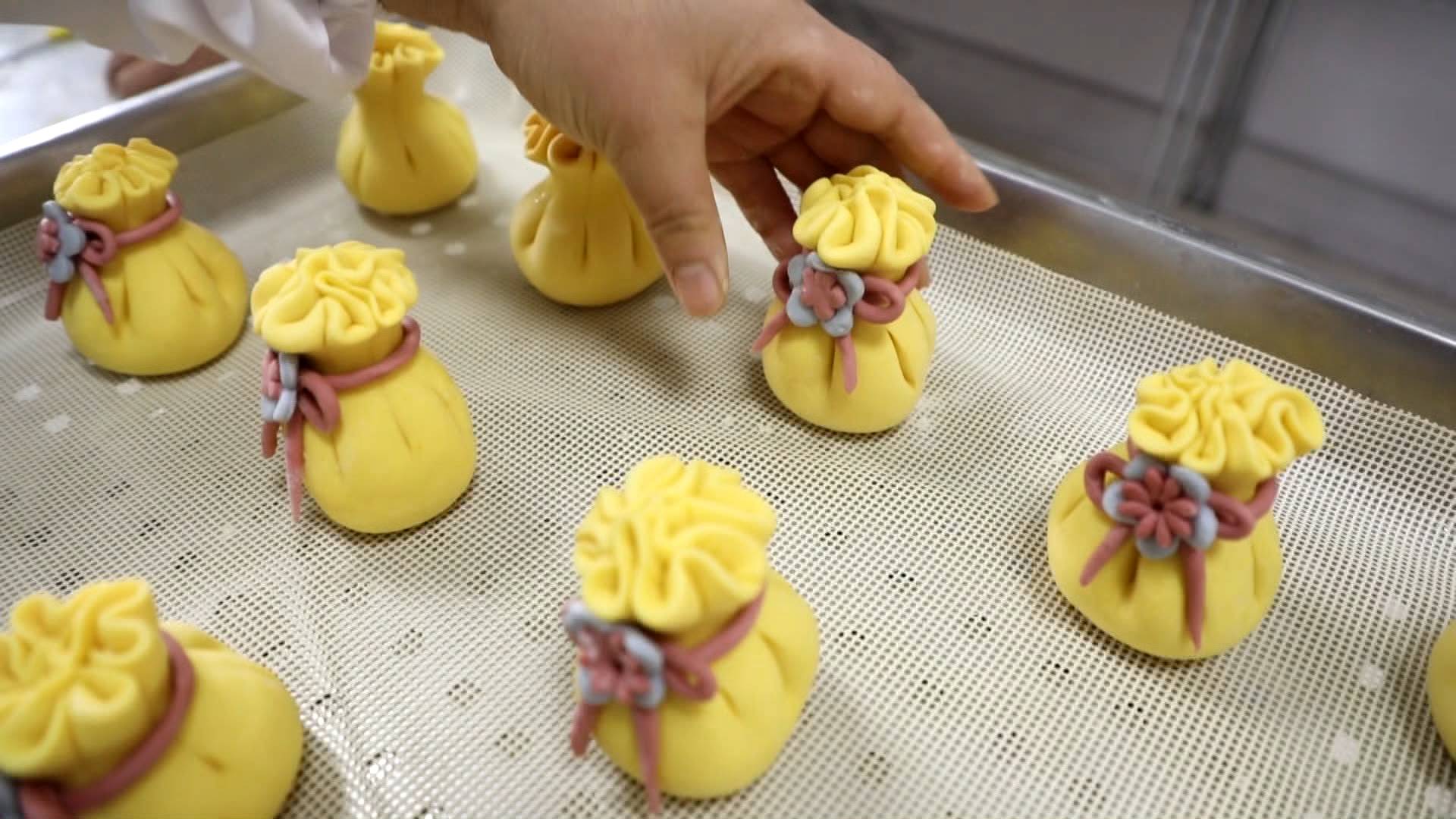 69秒福包葫芦苹果好看又让人流口水的面馍来了