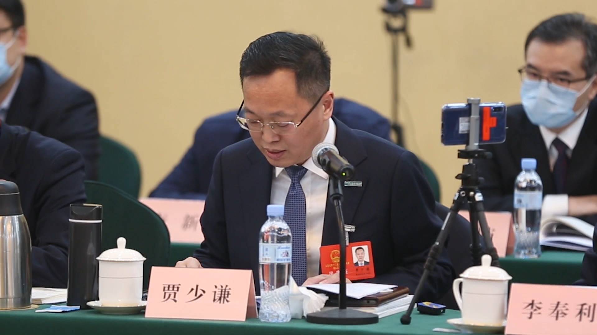 聚焦2021山东两会省人大代表贾少谦细化扶持政策鼓励企业敢于投入