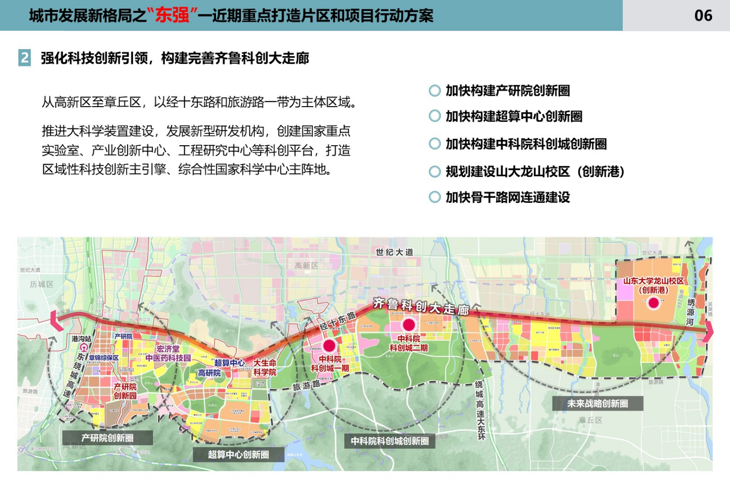 济南"东强"方案来了!山大龙山校区纳入齐鲁科创大走廊