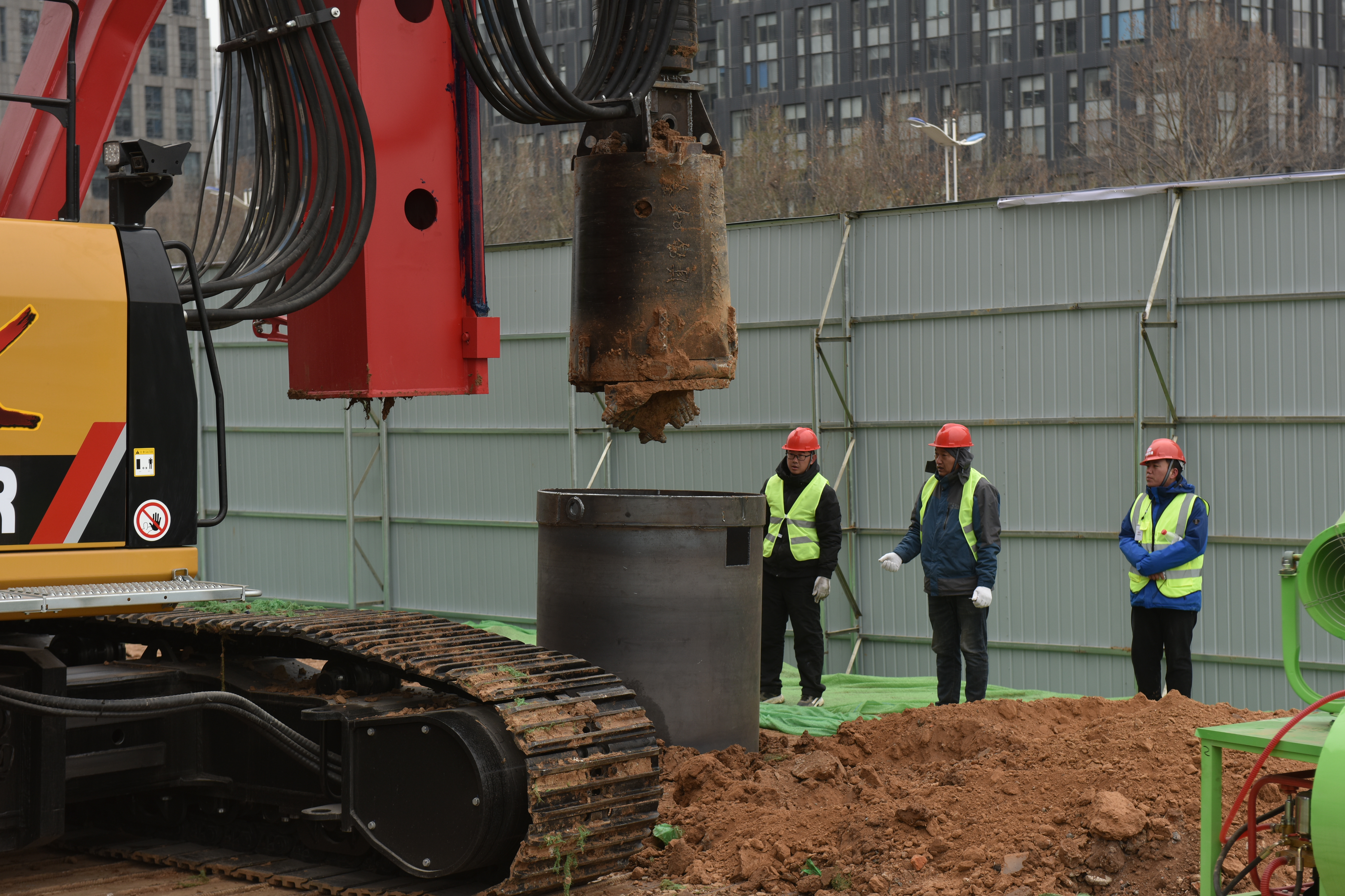 济南地铁4号线7处站点已进场施工 现场图来了