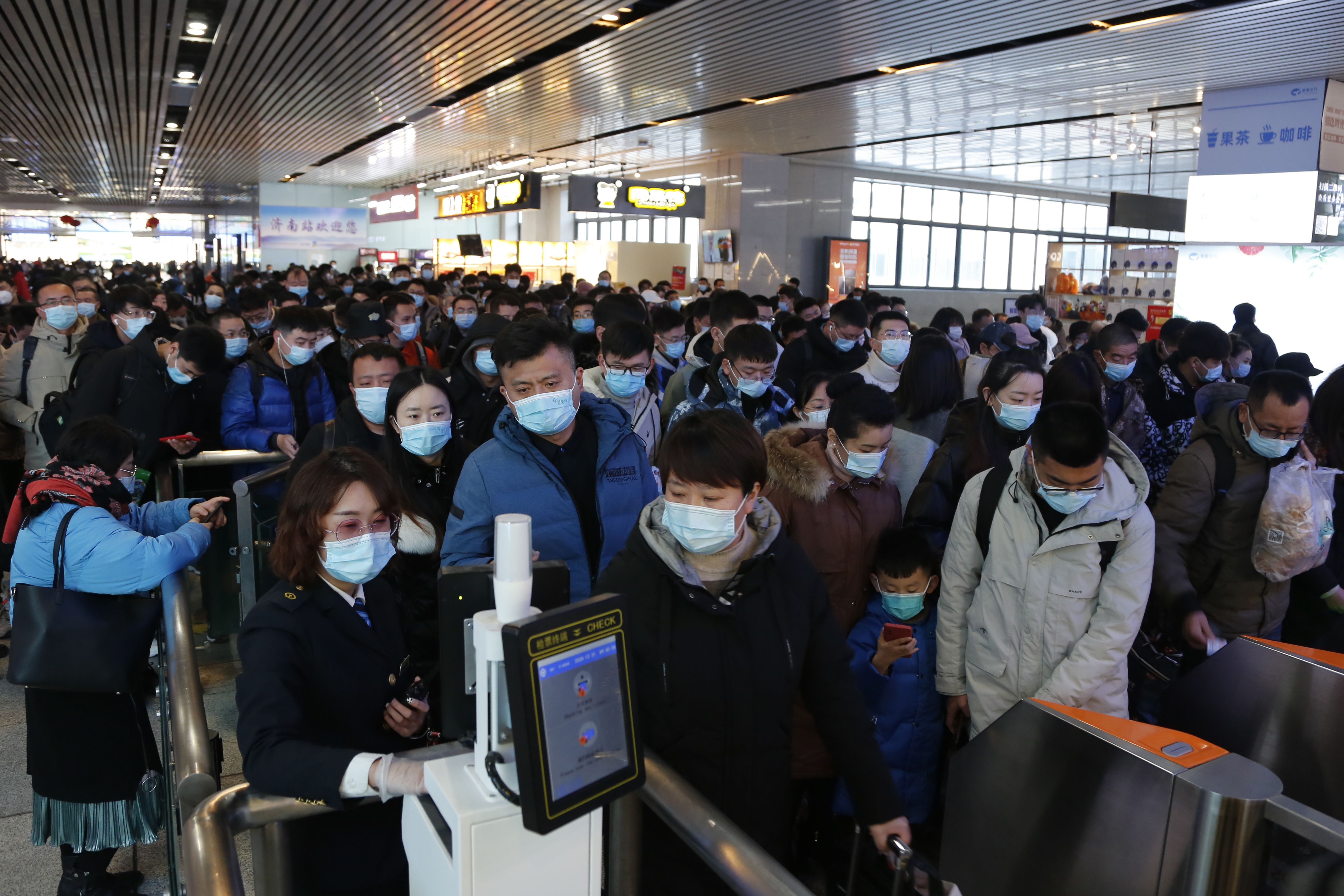 2021年春运今日收官:济南三大火车站40天发送旅客177万人