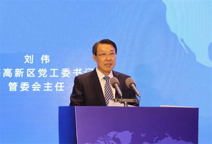 刘伟介绍项目情况