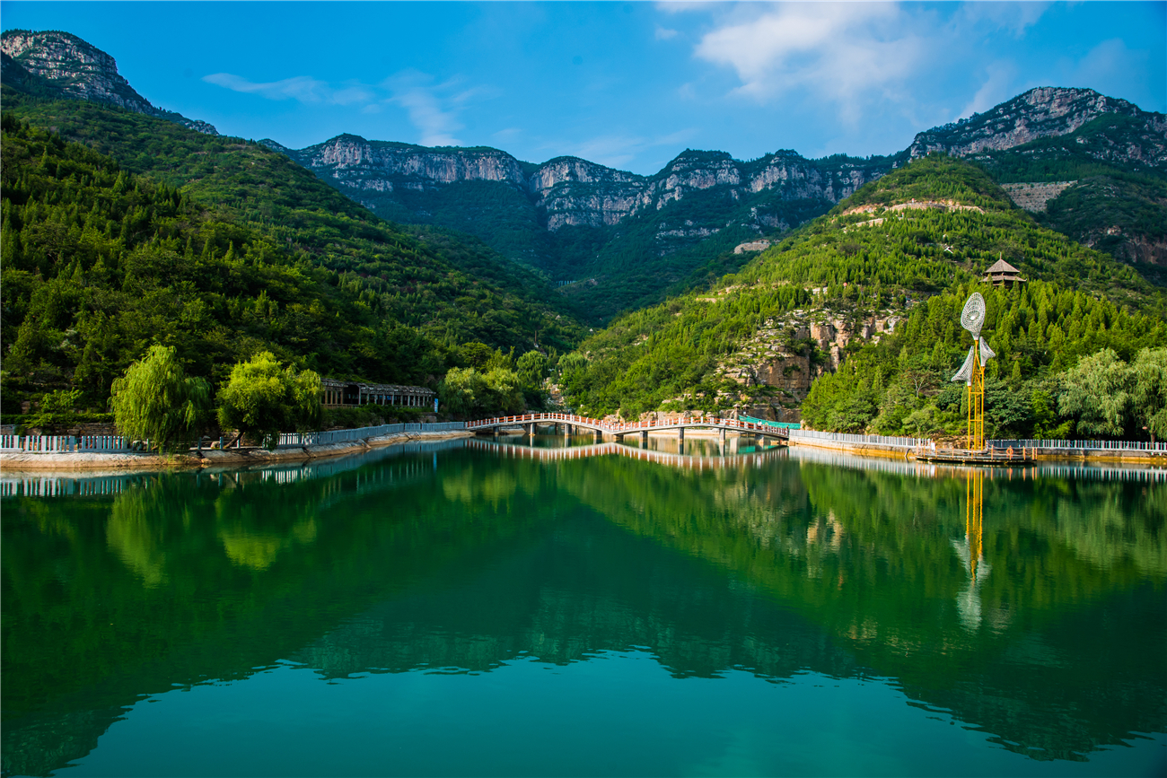 潭溪山潭溪山旅游度假区清凉避暑图片大全溪潭山山区旅游青州潭溪山