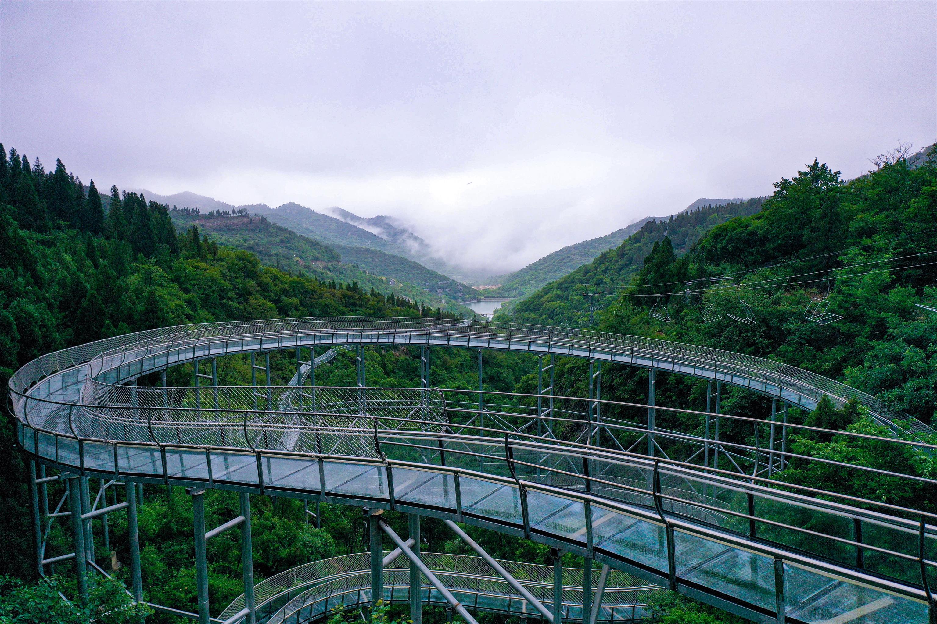 云雾仙境!仲夏雨后,到淄博潭溪山赏山水画卷