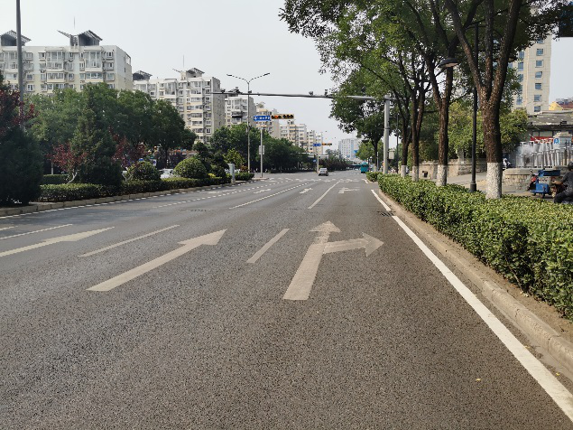 "巧"改车道 济南交警完成6处路口车道功能优化调整