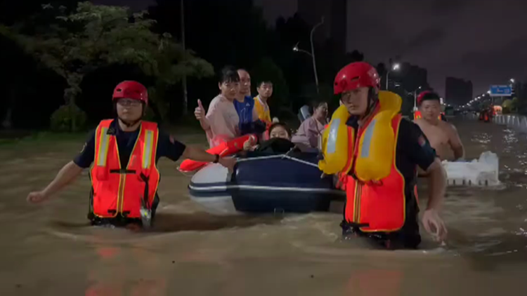 救援進行時！濱州鄒平9958應急救援隊奔赴河南已救助45名被困群眾