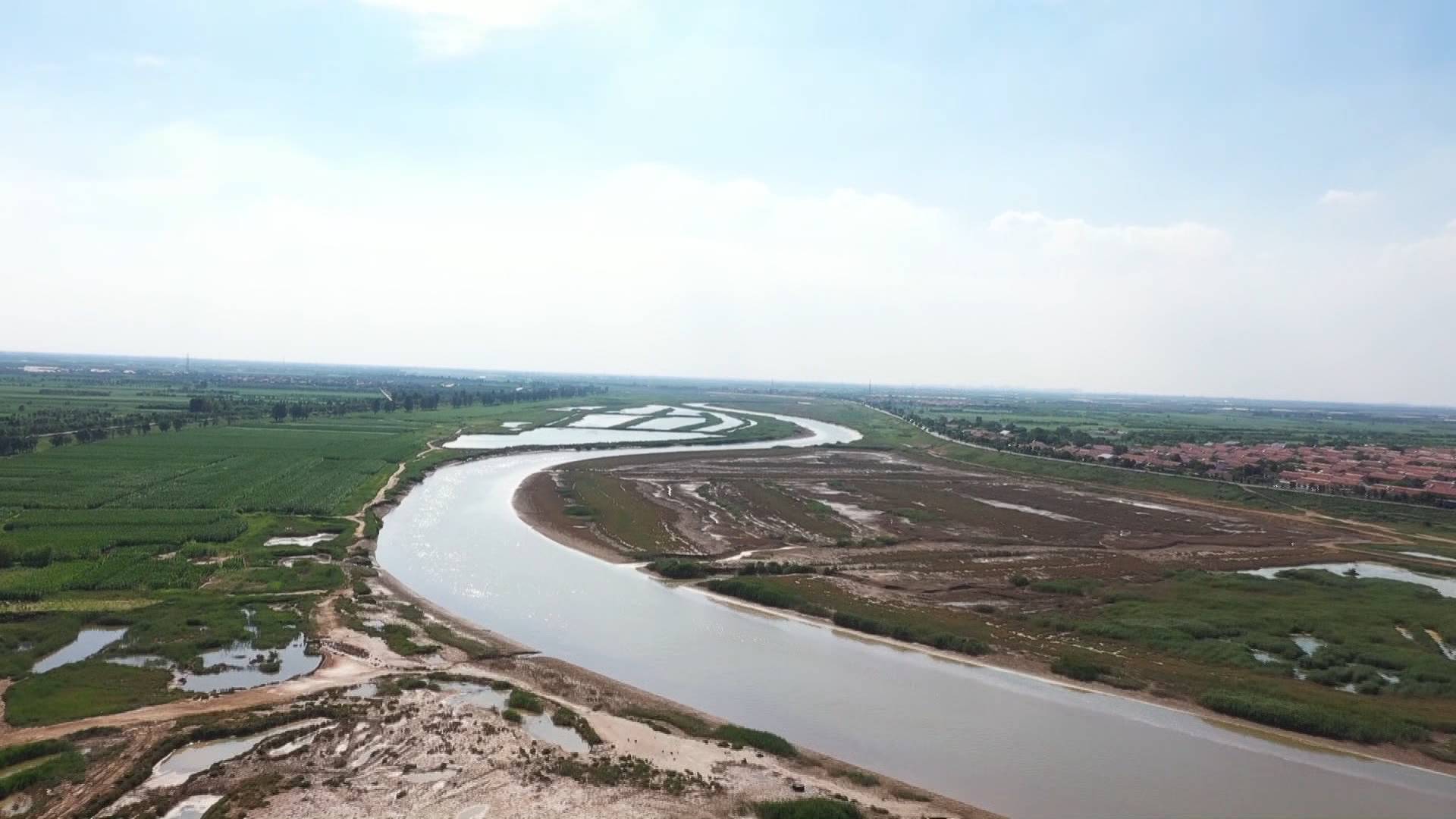 漳卫新河上游洪峰将抵无棣段当地准备3万余方土方1万余填土编织袋防汛