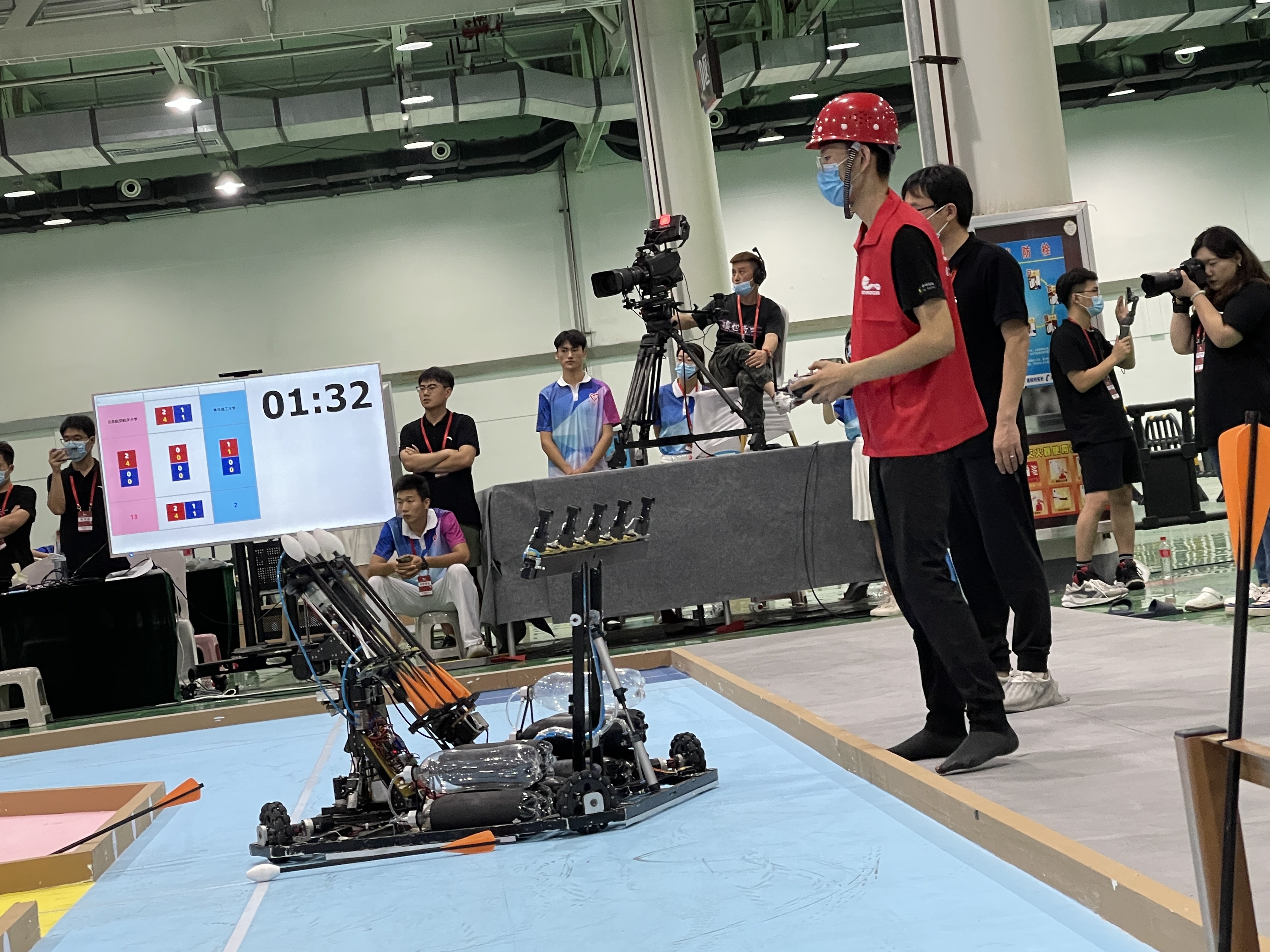 青岛理工大学机器人队跻身robocon国内赛全国四强