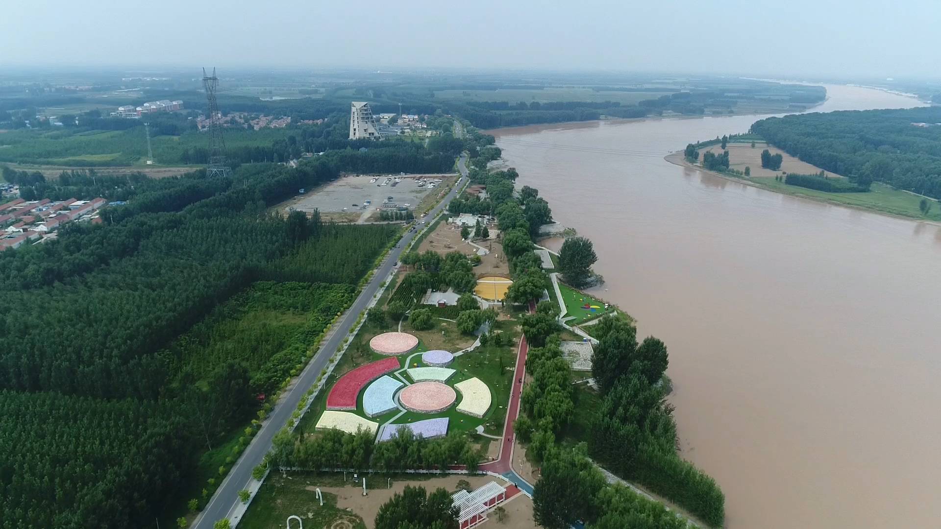 从寸草不生到一碧千里走进淄博市高青县黄河百里长廊