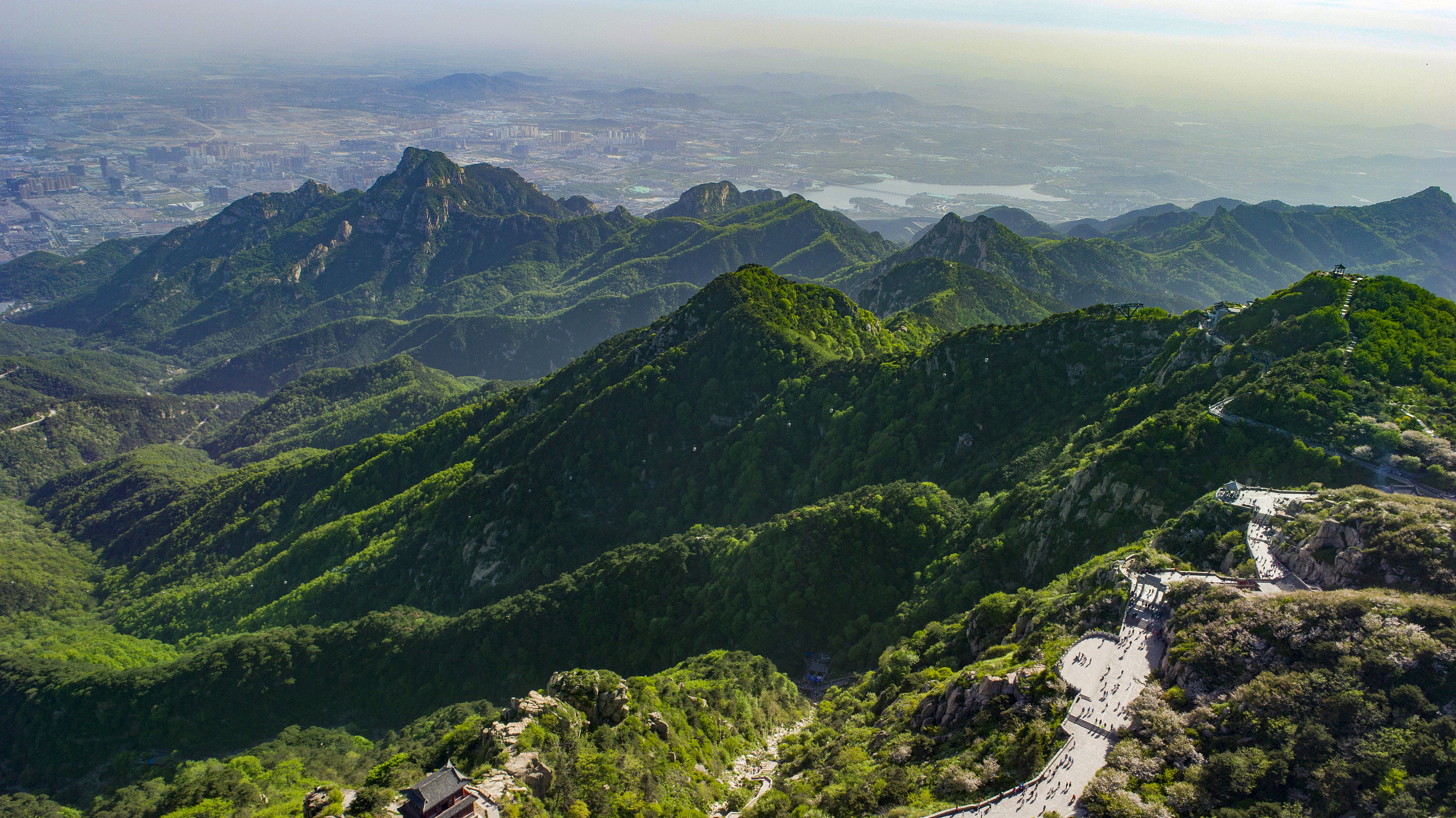 泰山实景图真实照片图片