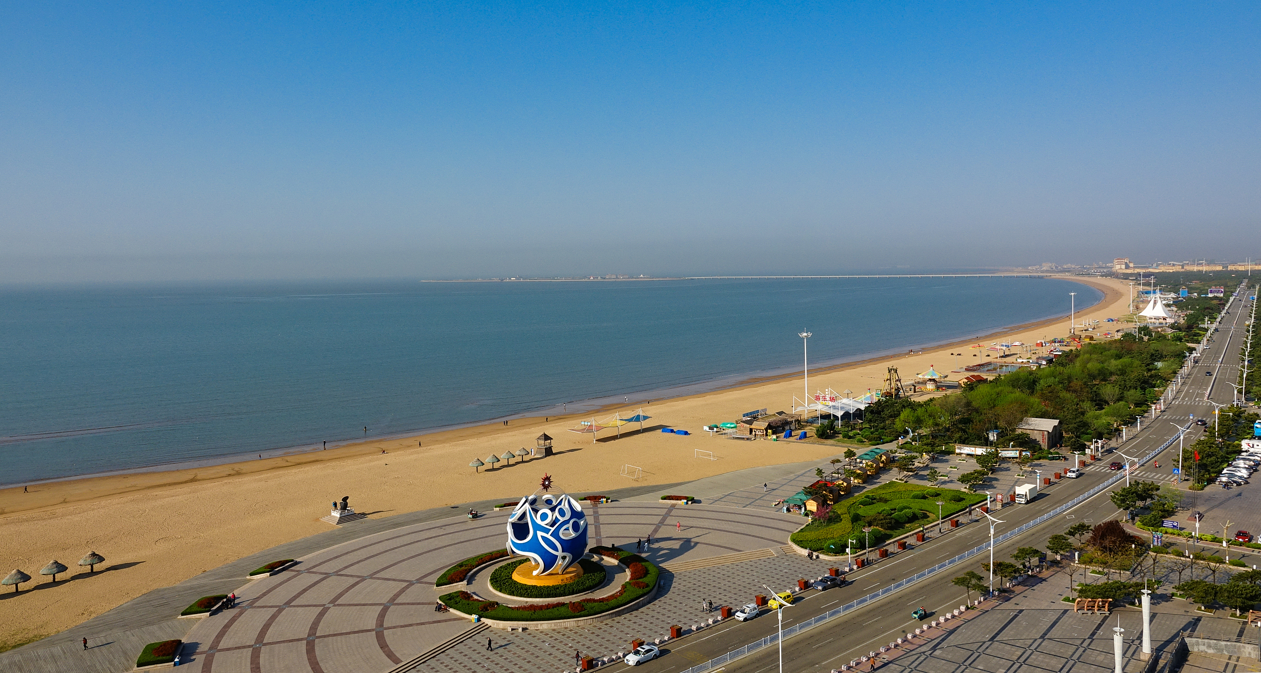 琵琶岛影视文化基地—海阳万米海滩浴场—国际沙雕公园—连理岛—国家