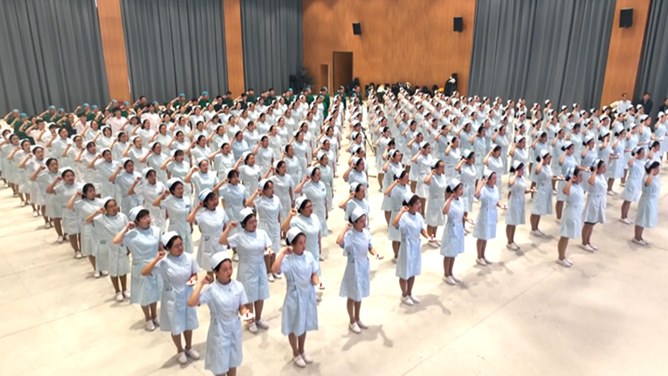 5•12国际护士节 博兴320余名护士庄严宣誓