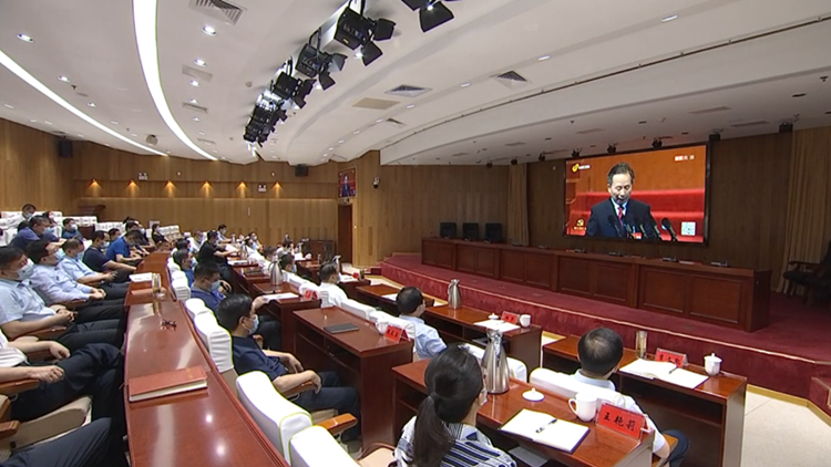 博兴县组织收听收看省第十二次党代会开幕式