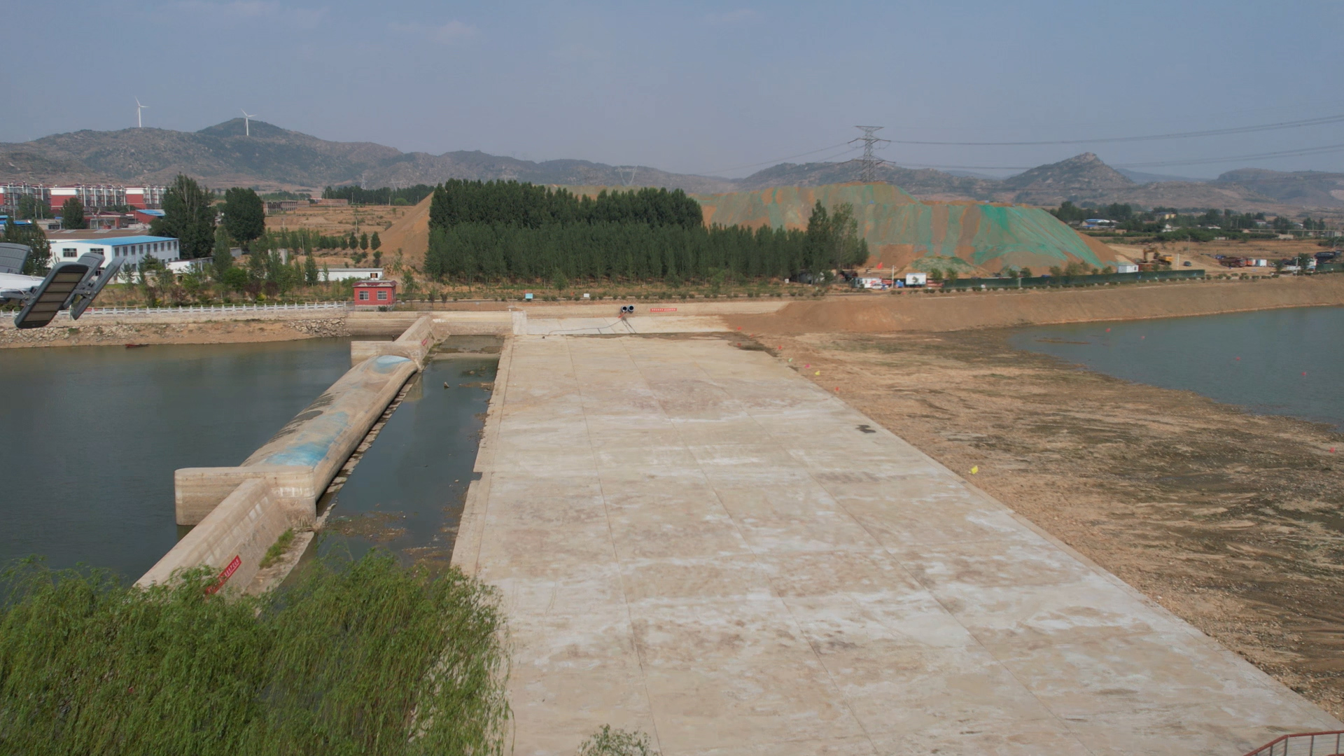 总库容2.49亿m³！枣庄岩马水库扩容工程进入收尾阶段