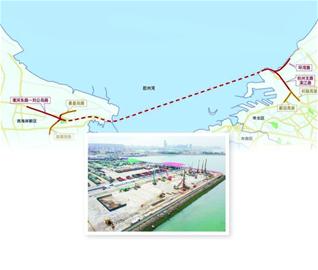 胶州湾第二隧道青岛端主线工程正式进入土建施工建设阶段