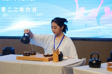 【技能兴威】茶艺赛项在山东药品食品职业学院成功举办