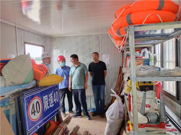 京杭运河泰安段航道全面“体检” 确保安全度汛