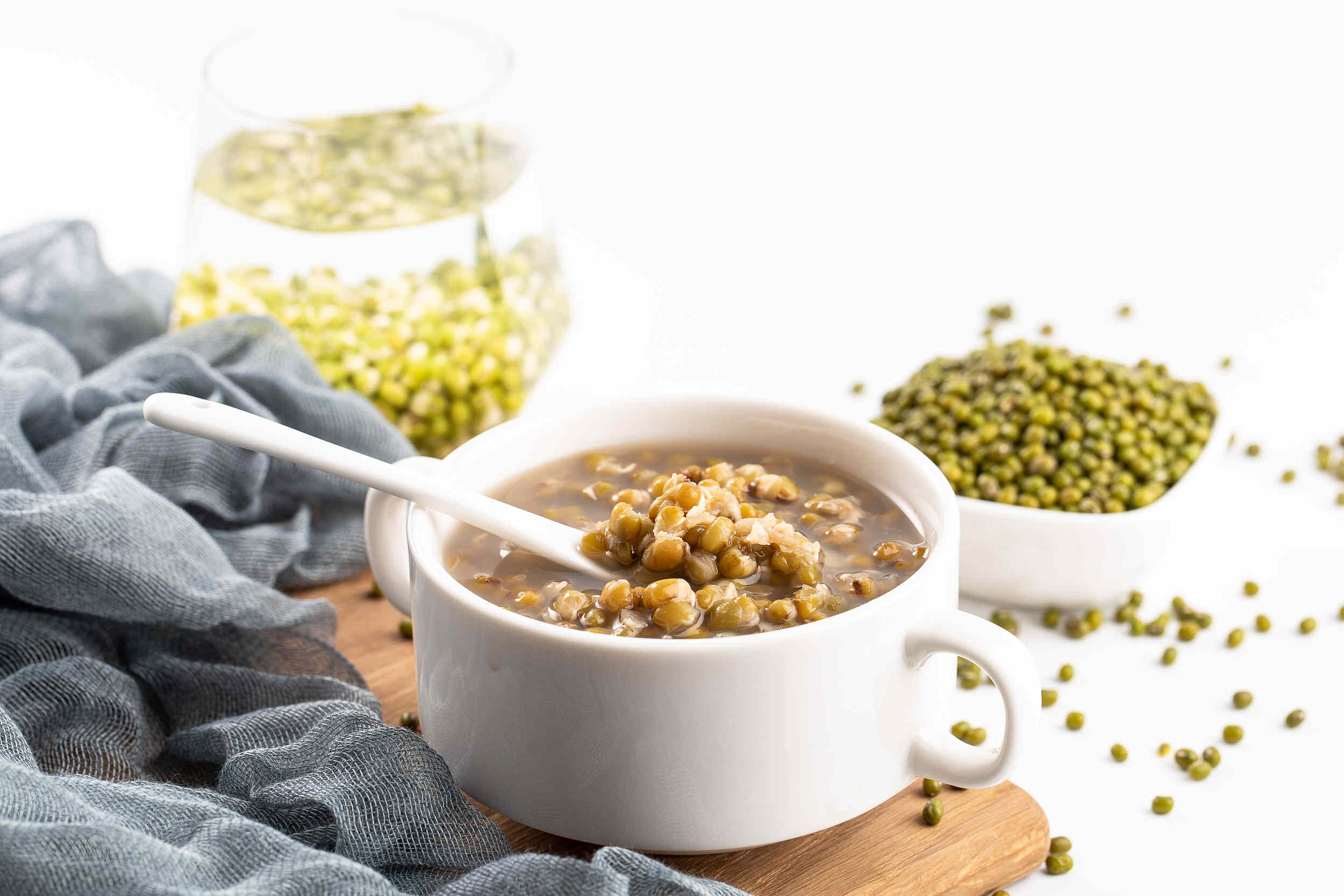 绿豆汤加点“料” 消暑效果更持久