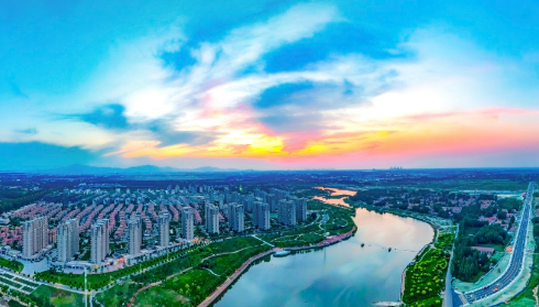 淄博：孝妇河百里城市绿脉