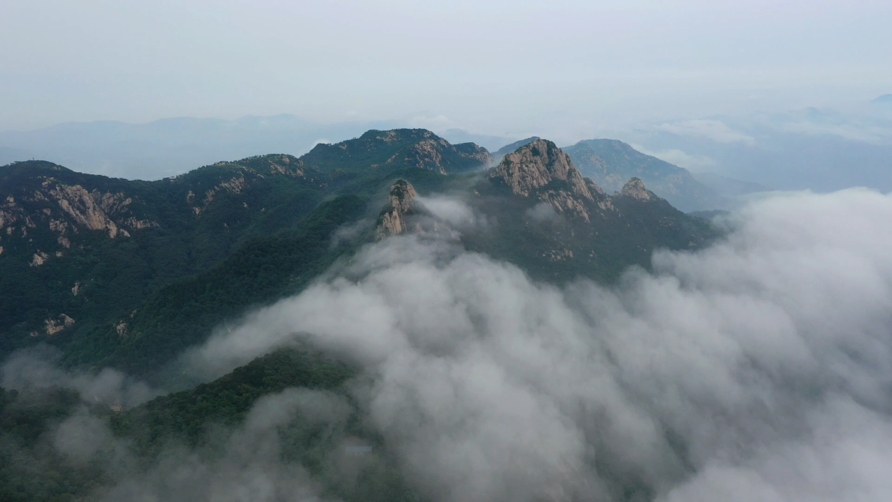 快来围观！雨后蒙山惊现云海景观