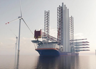 全球最大“烟台造”风电安装船开建