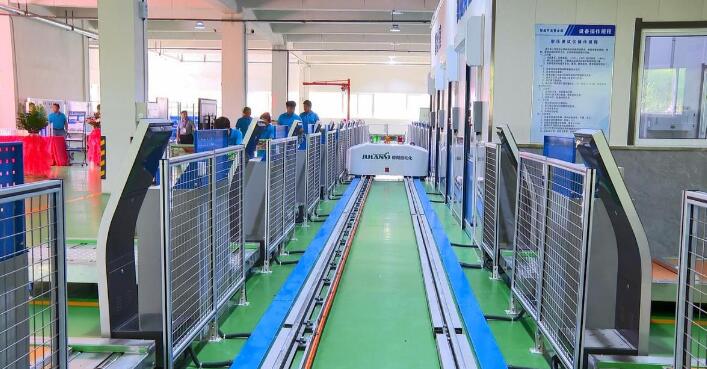 淄博市首条一体化智能配电开关自动化生产线投产
