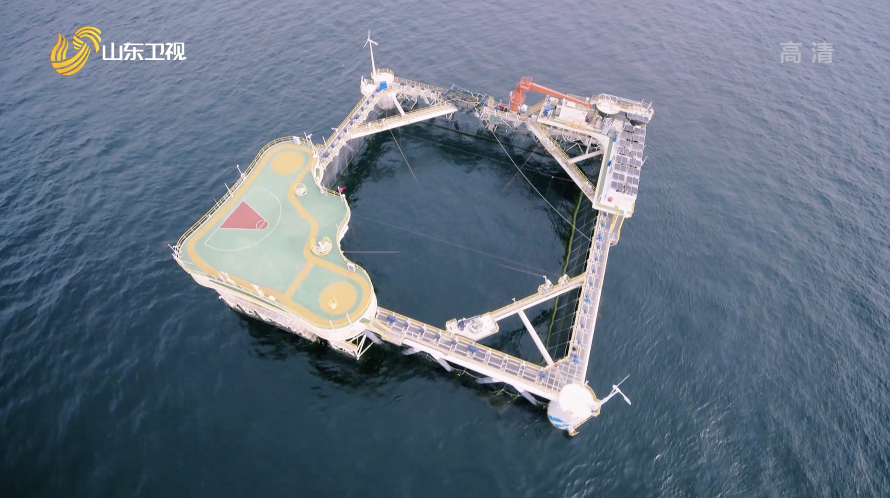 “鱼脸识别”、4人能养上百万尾鱼！亚洲最大的深海智能网箱“经海001号” 科技感爆棚