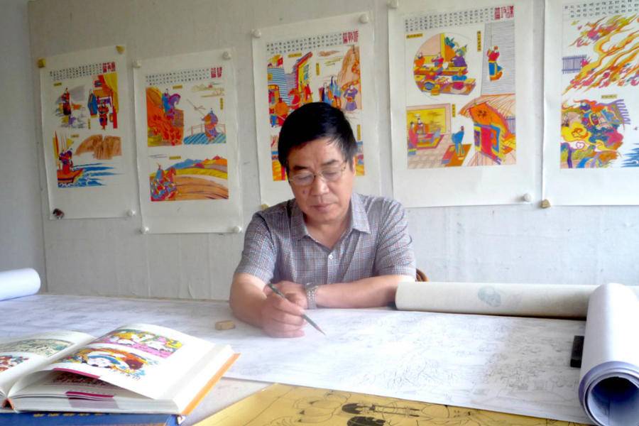 中国非物质文化遗产保护协会年画专业委员会成立大会在潍坊召开
