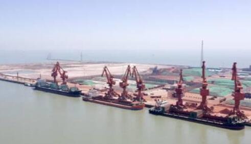 山东港口滨州港89泊位码头主体结构完成