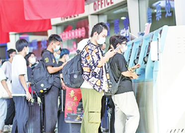 济南长途汽车总站新增28台自助购取票机