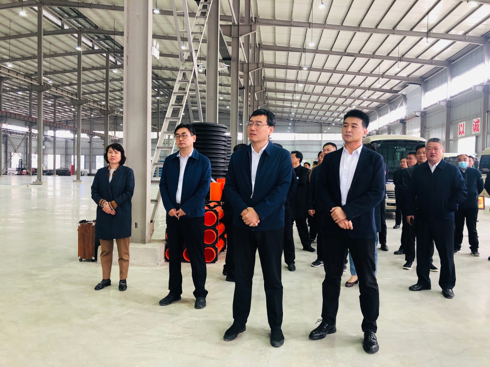 跑出“加速度”、激发“新动能” ！临邑县组织开展2022年全县重点工业项目建设现场观摩活动