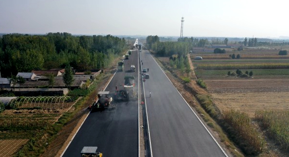 国庆假期 临沂公路重点工程建设不停工