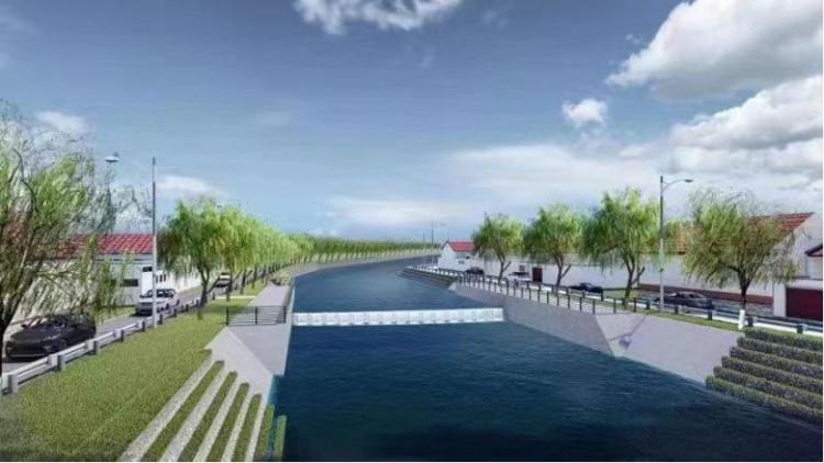 淄博先创区首个生态水系治理项目开工